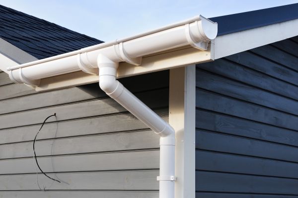 PVC Rain Gutter Installation in Lubbock