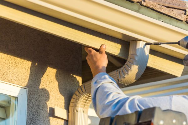 Aluminum Rain Gutter Service in Lubbock